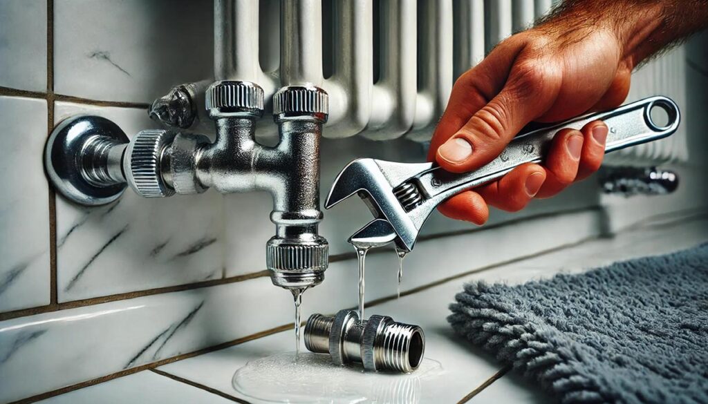 Raccordi e giunture allentate