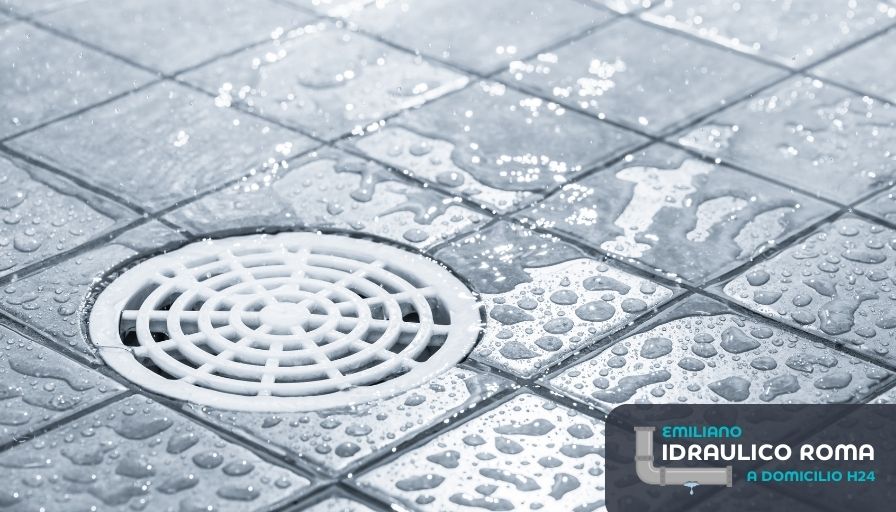 Scarico doccia intasato