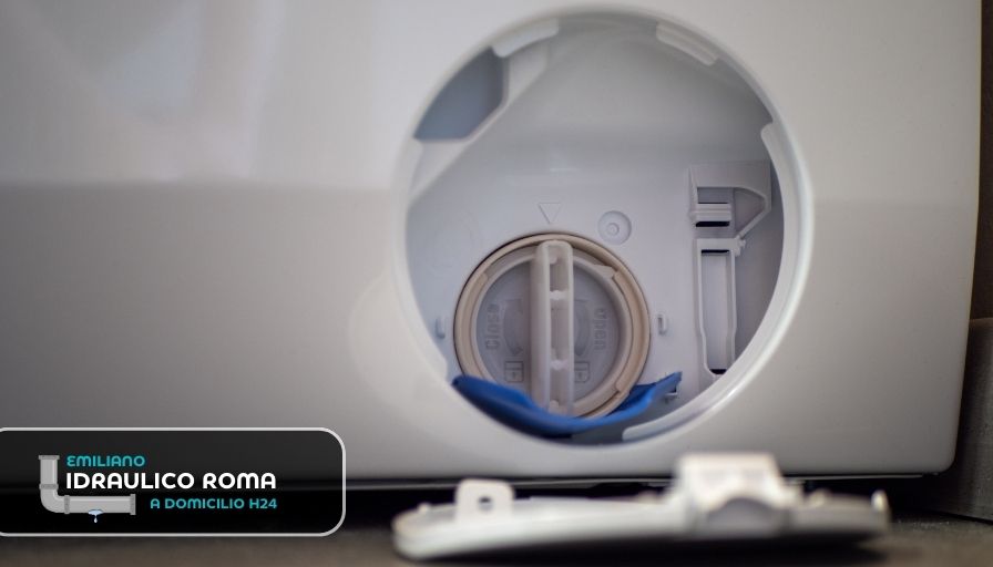 controllare filtro di scarico della lavatrice