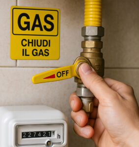 come individuare fuga di gas in casa