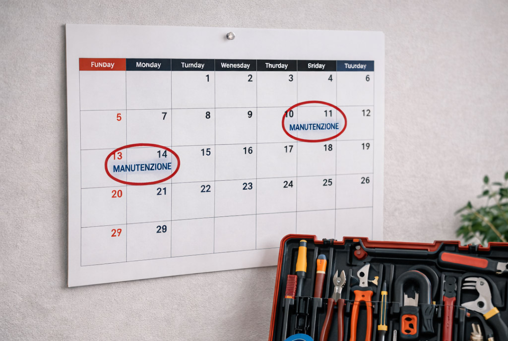 Manutenzione impianto idraulico: il calendario annuale